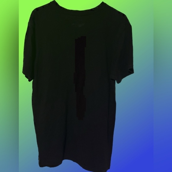 Plain Black Short Sleeve T-Shirt NWOT M - Picture 2 of 3